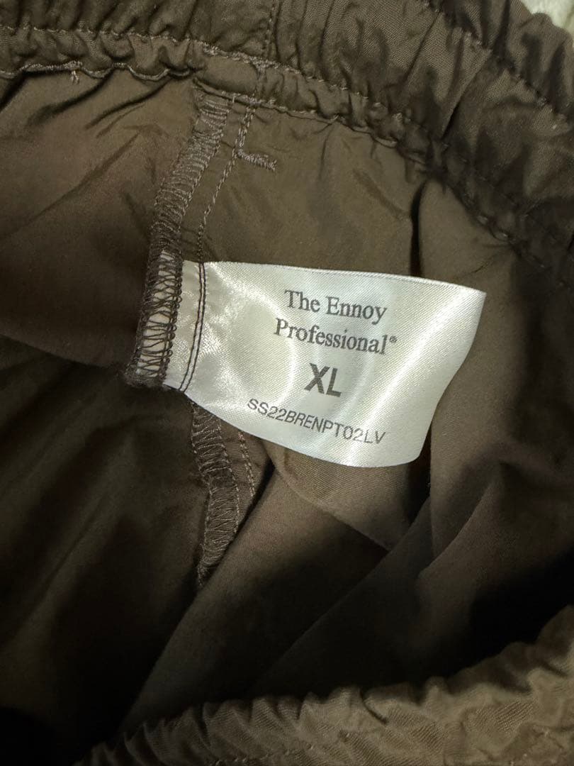 ennoy ENNOY エンノイ ショートパンツ ブラウン XL