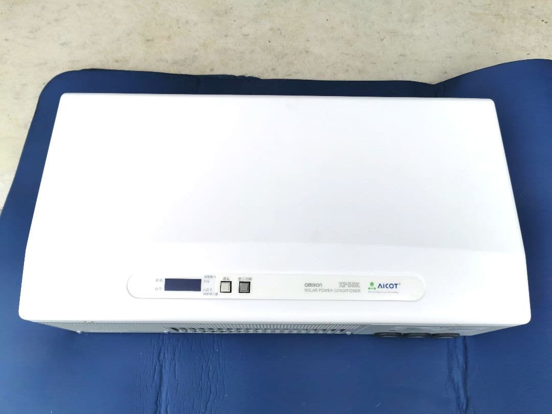 オムロン屋内集中型単相5.5kWパワーコンディショナ美品KP55K-KC