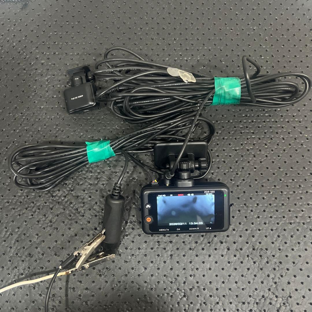 COMTEC ZDR055カメラ、良好な状態、フロントカメラとリアカメラ