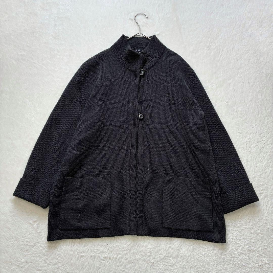 AKRIS ニットカーディガンジャケット 上質 上品 US14