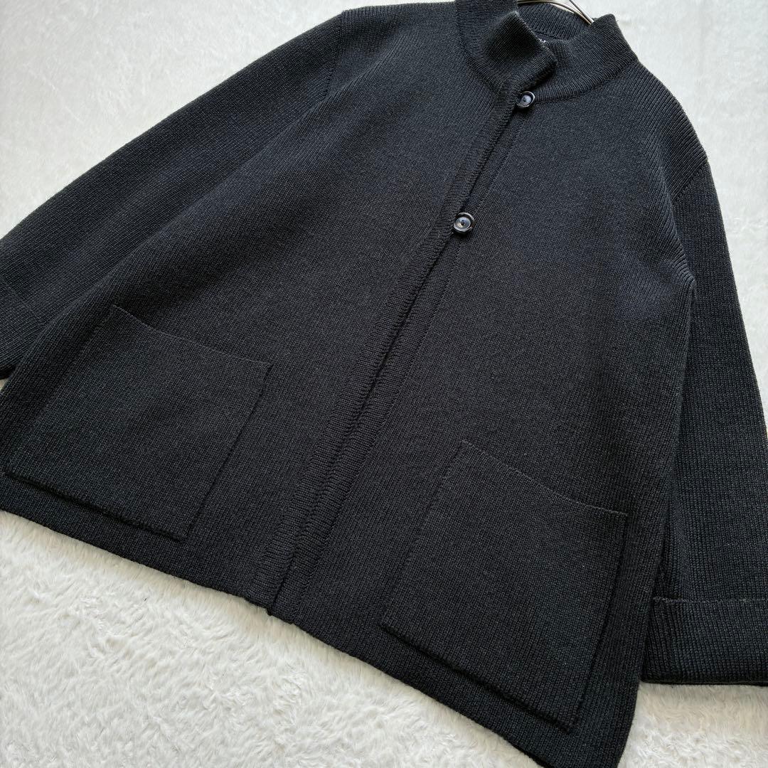 AKRIS ニットカーディガンジャケット 上質 上品 US14