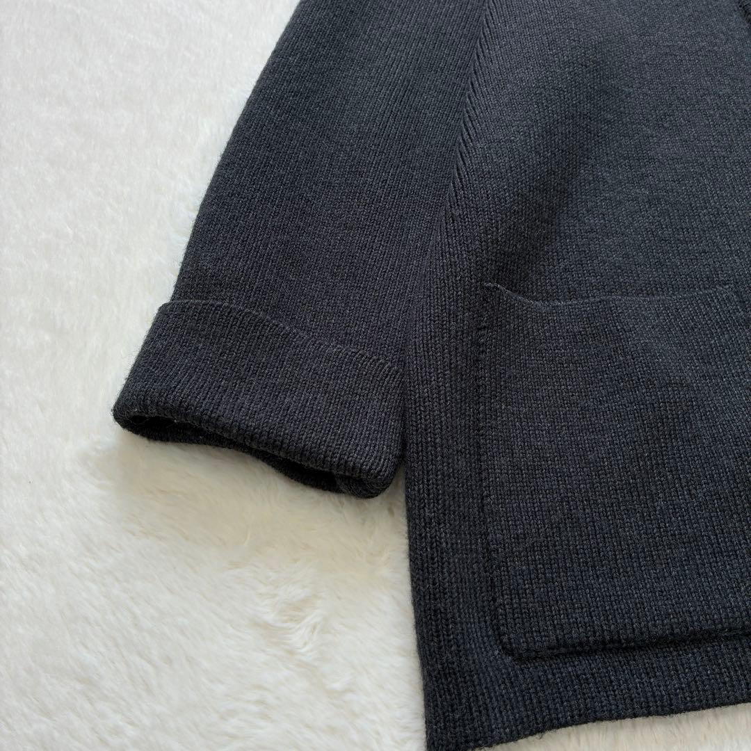 AKRIS ニットカーディガンジャケット 上質 上品 US14