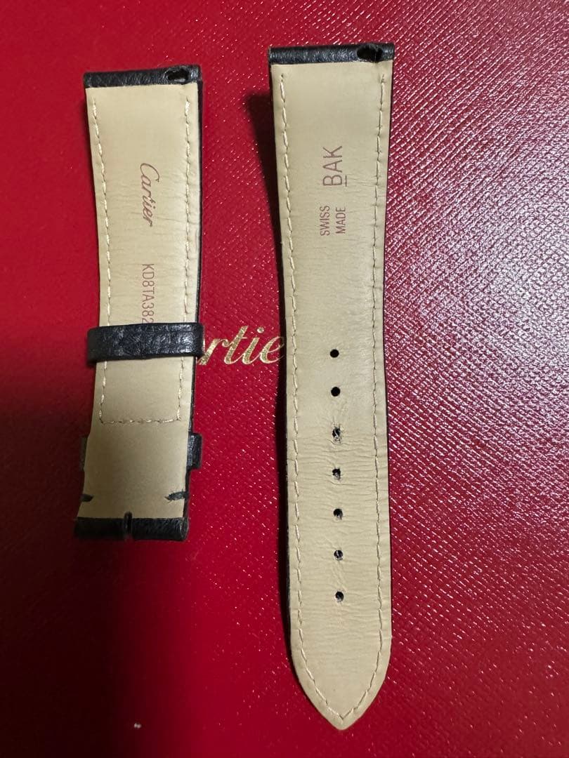 純正　カルティエ　タンクマスト　LM ベルト　19mm