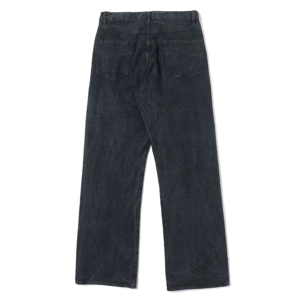 SELVEDGE FADED LIGHT DENIM/ BLACK サイズ3