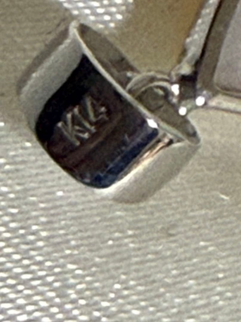 K14 マペパール　ドロップ型　ペンダントトップ