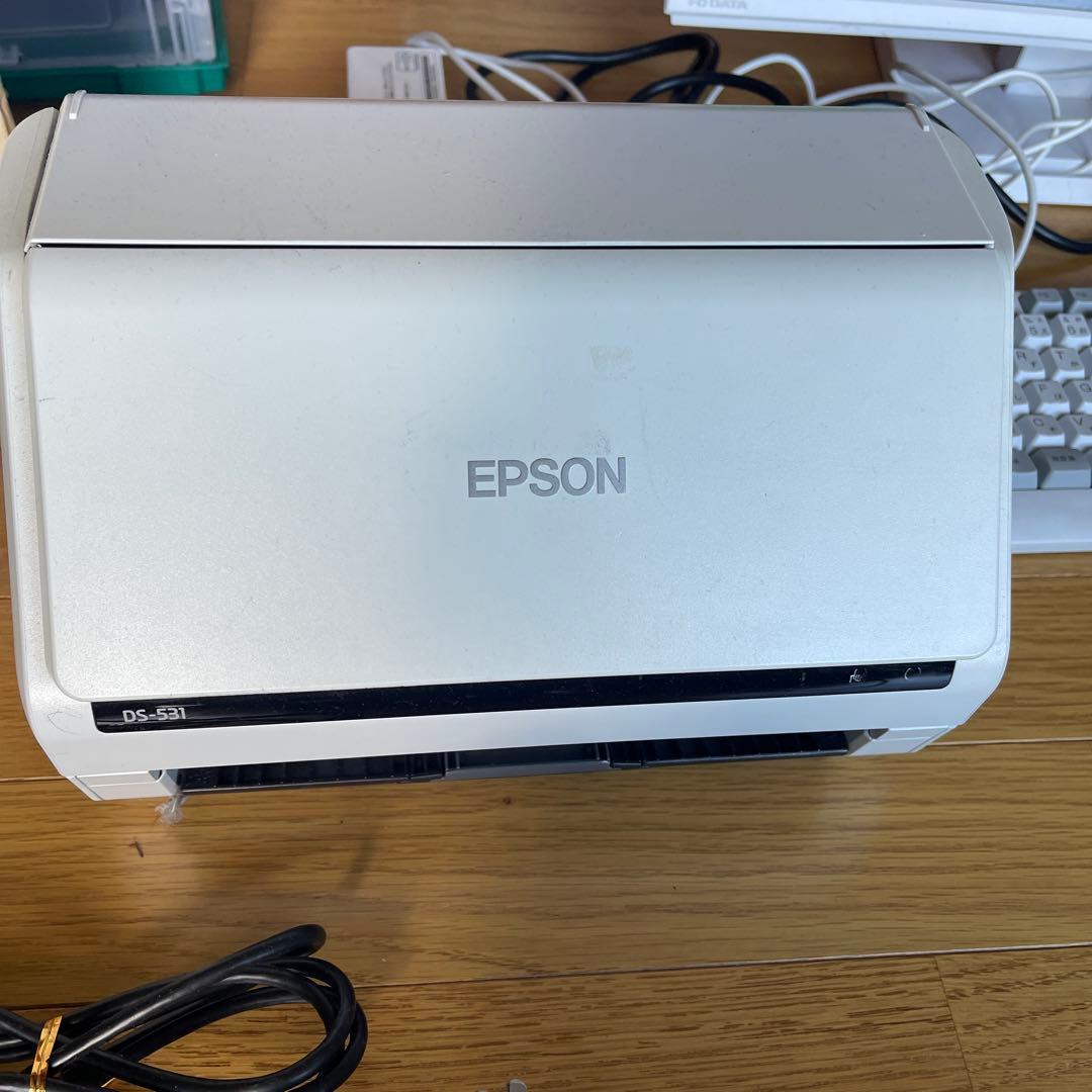 WindowsデスクトップPCとEPSONプリンター、スキャナーフルセット