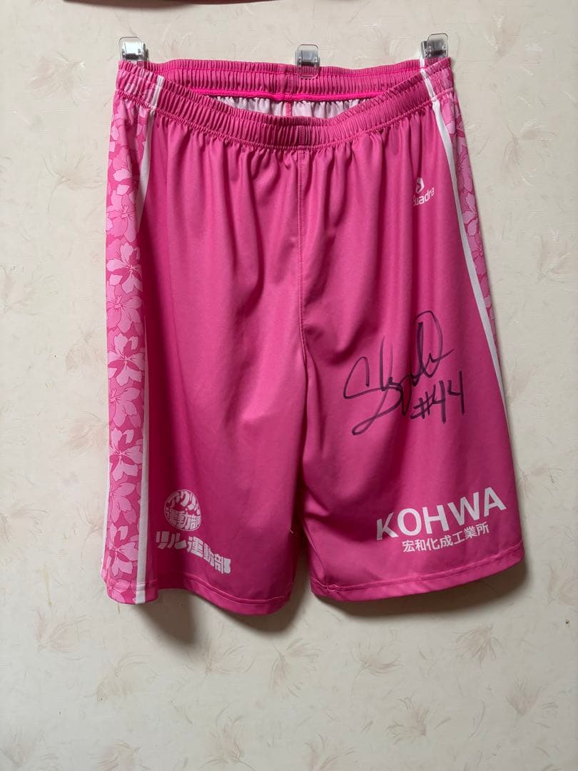 実使用 サイン入りユニ　シャキール・ハインズ バンビシャス奈良 2024-25