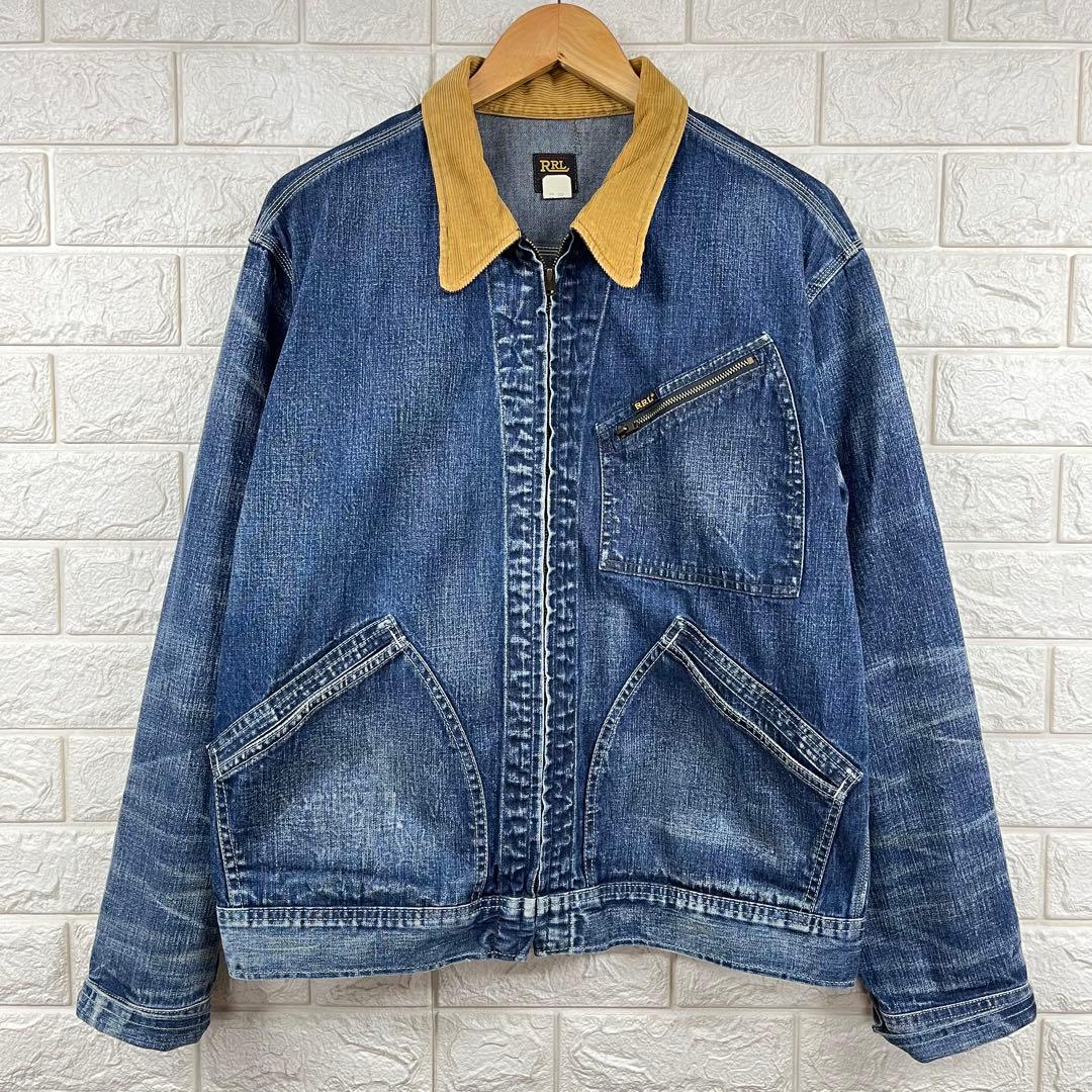 DOUBLE RL RRL Lee TYPE 91-B デニムジャケット　L