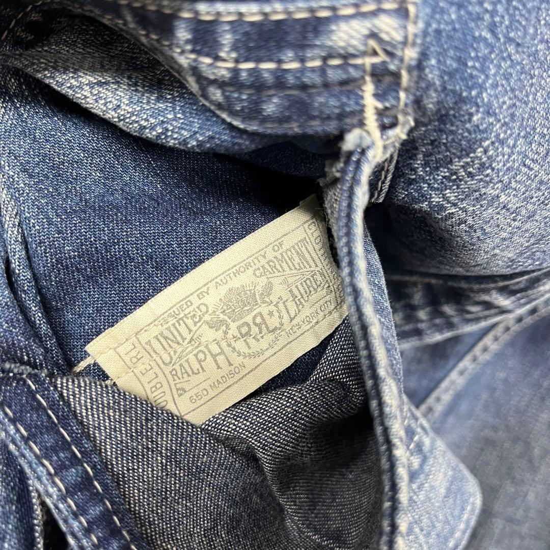DOUBLE RL RRL Lee TYPE 91-B デニムジャケット　L