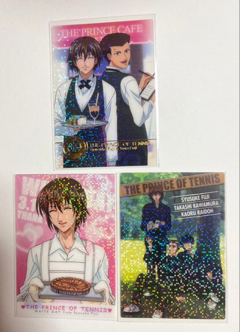 ★テニスの王子様★不二周助★シャイニングクリアカード★SP＆レア★計3枚★