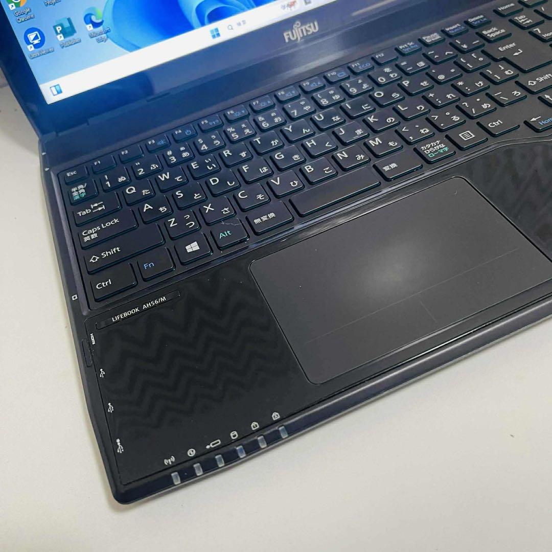 T18 Fujitsuノートパソコン i7高速 WEBカメラ Windows11