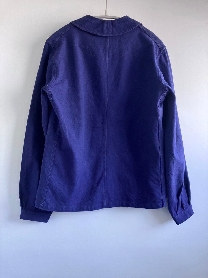 ジャケット・アウター 40s French Vintage Indigo Metis Work JKT
