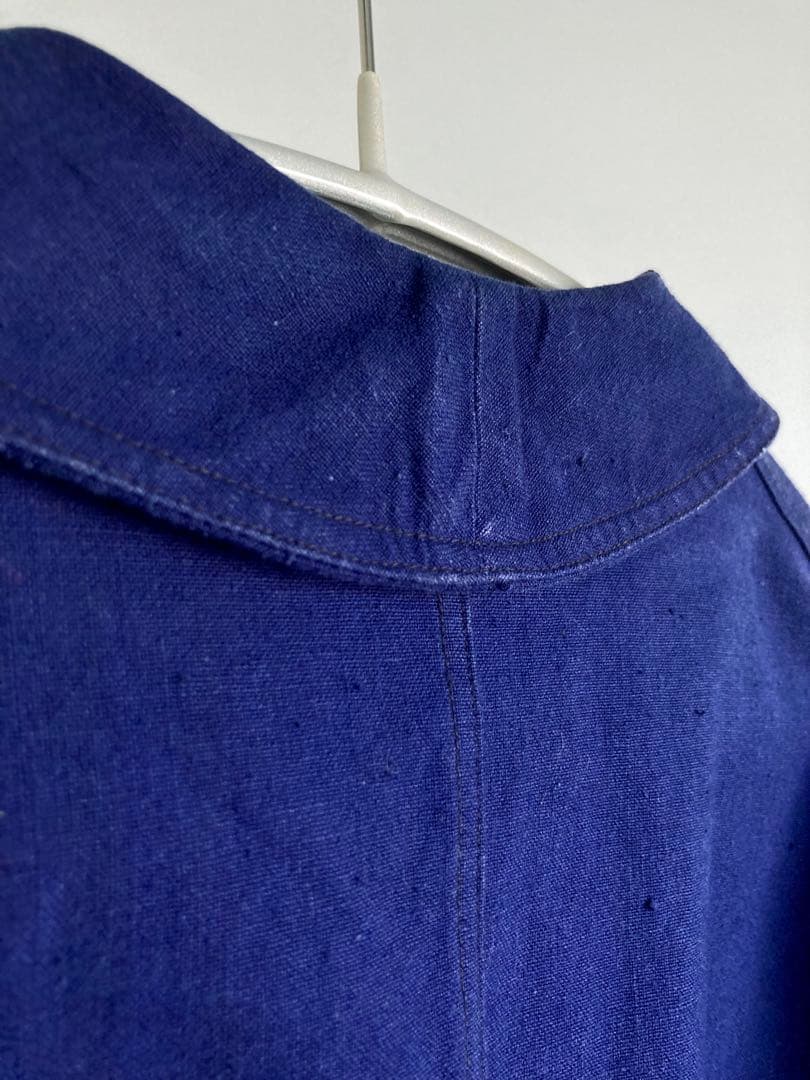 ジャケット・アウター 40s French Vintage Indigo Metis Work JKT