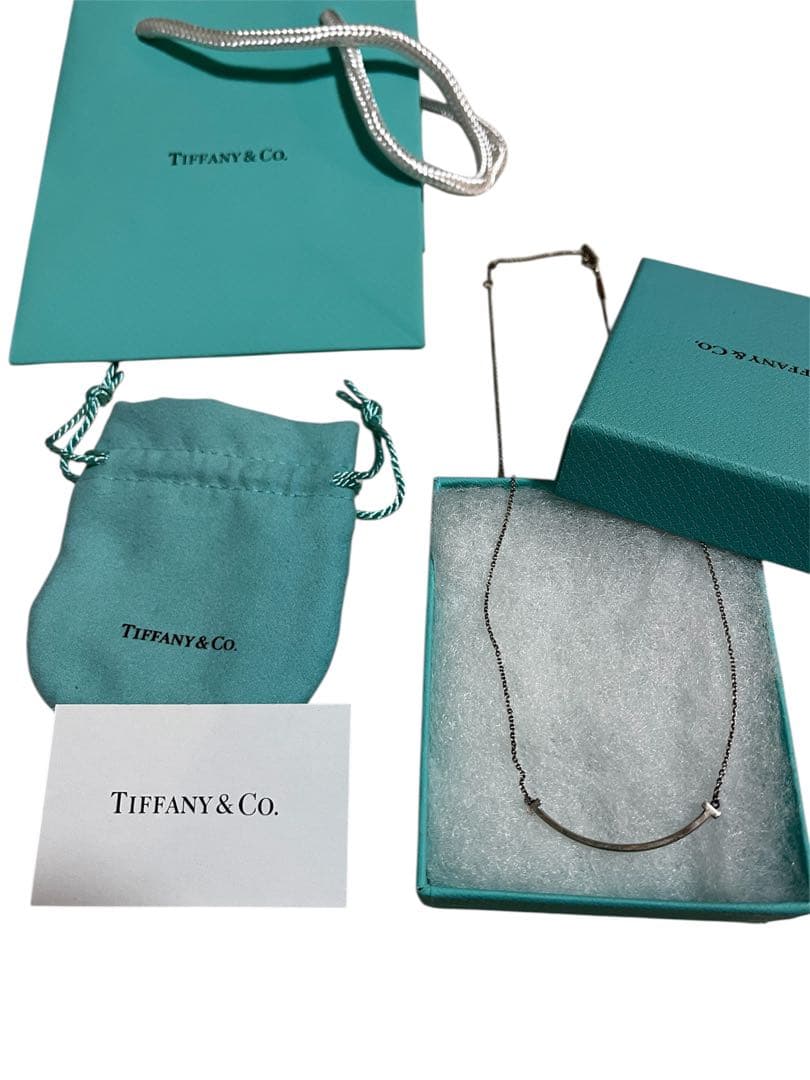 スマイルネックレス　シルバー