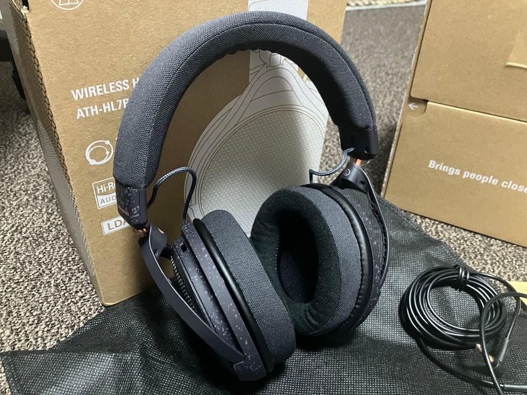 【ほぼ新品】Audio-Technica ATH-HL7BT ヘッドホン