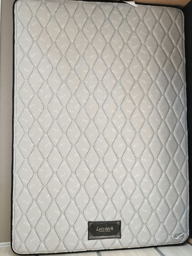 マットレス　ダブル　アンネルべッド　コイルスプリング　硬め