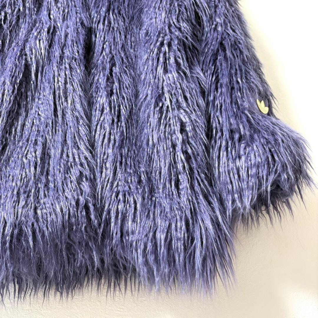 【新品タグ付】アディダス ファージャケット 紫 XL 21AW