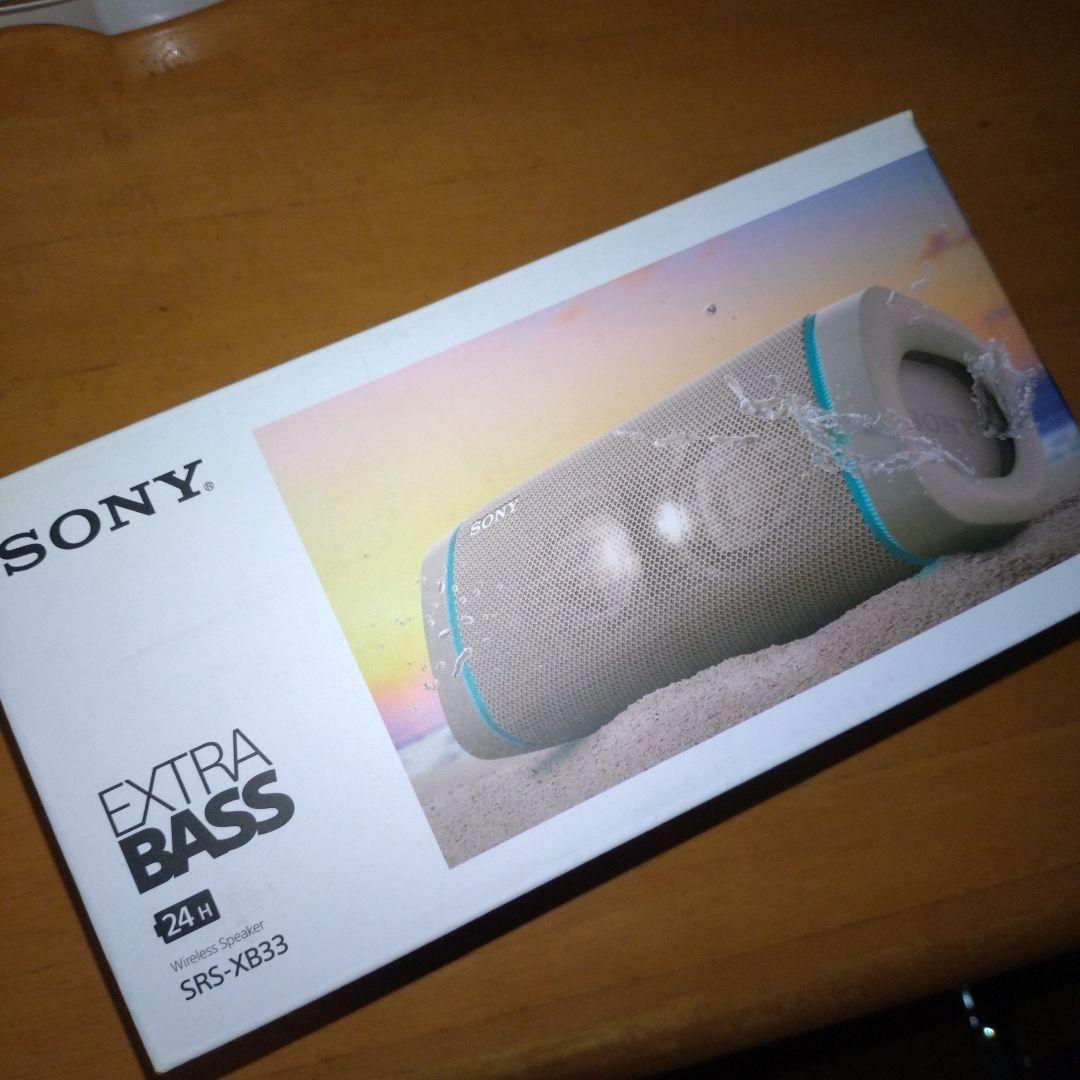 【SONY】ワイヤレススピーカー SRS-XB33 ＆ハードケース(別売り)