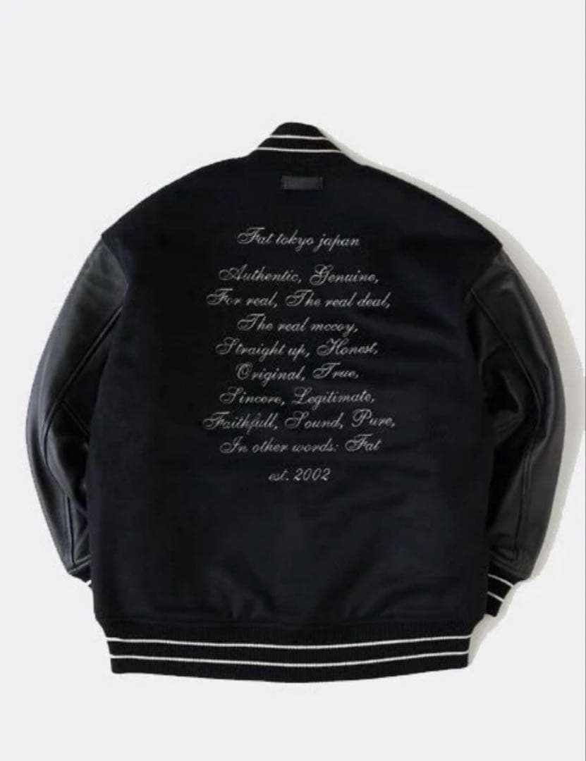 F.A.T. 2024AW スタジャン ブラック XL