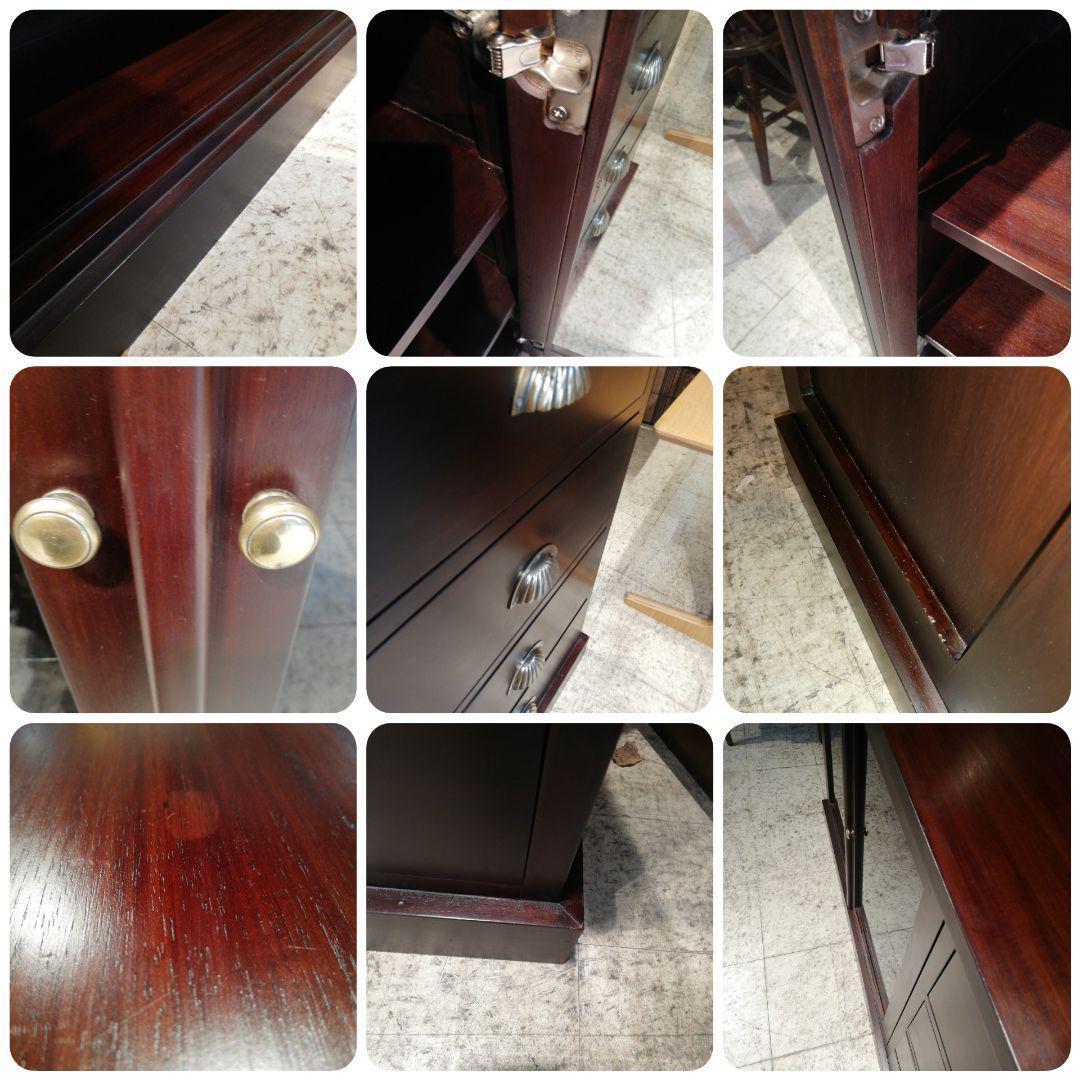 M●10月SALE　KAJA　LIBRA マホガニー 総無垢サイドボード