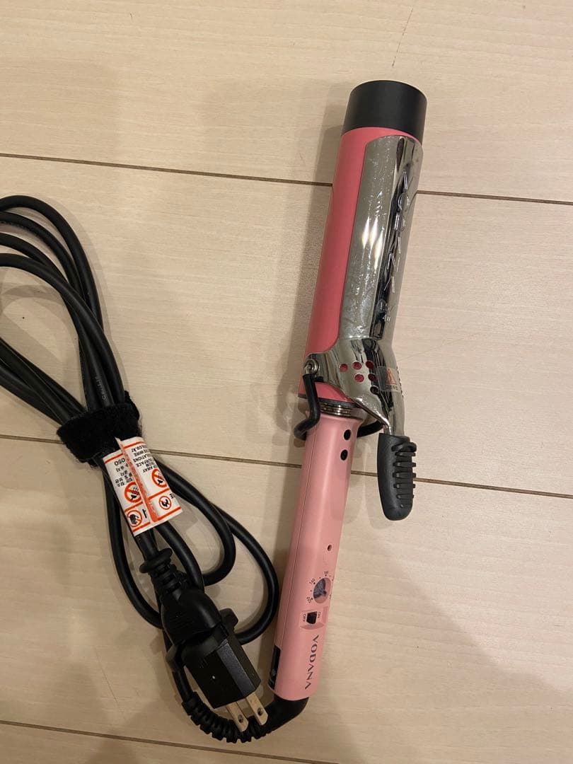 VODANA カールヘアアイロン ピンク　40mm
