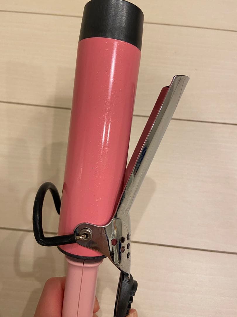 VODANA カールヘアアイロン ピンク　40mm