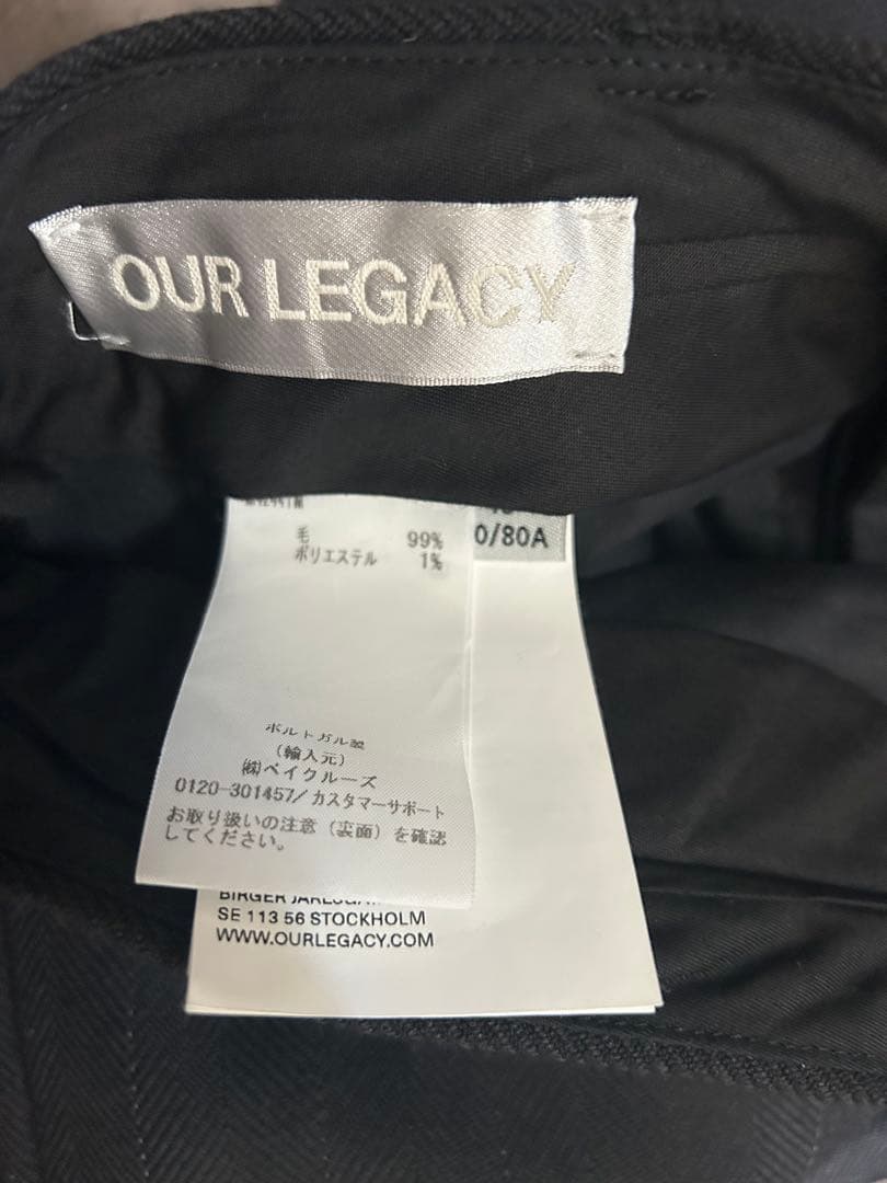 【OUR LEGACY】TUXEDO CAPRI CUT46