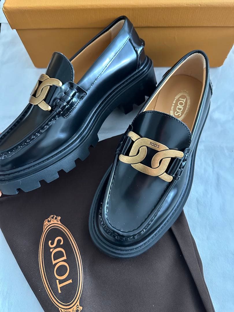 ローファー KATE LEATHER LOAFERS ブラック