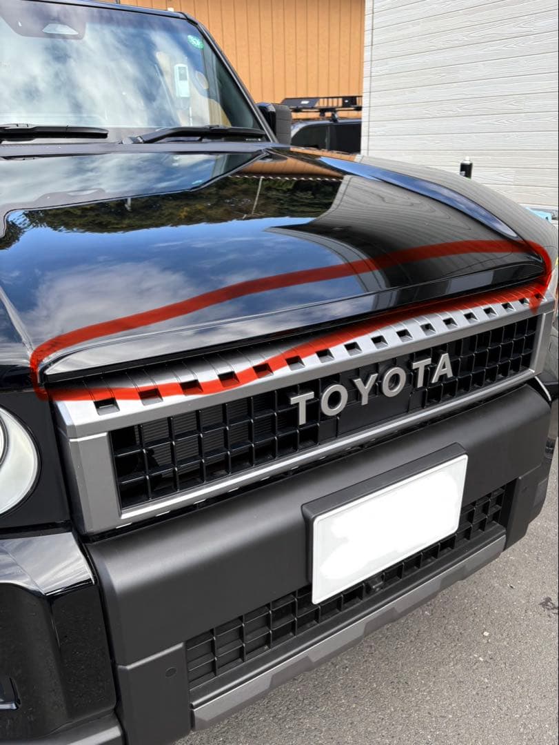 ランクル250 ZX 純正 ガーニッシュ VX ブラック