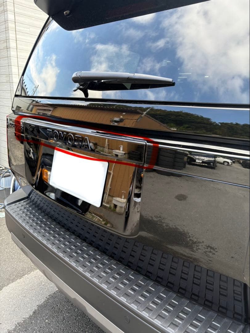 ランクル250 ZX 純正 ガーニッシュ VX ブラック