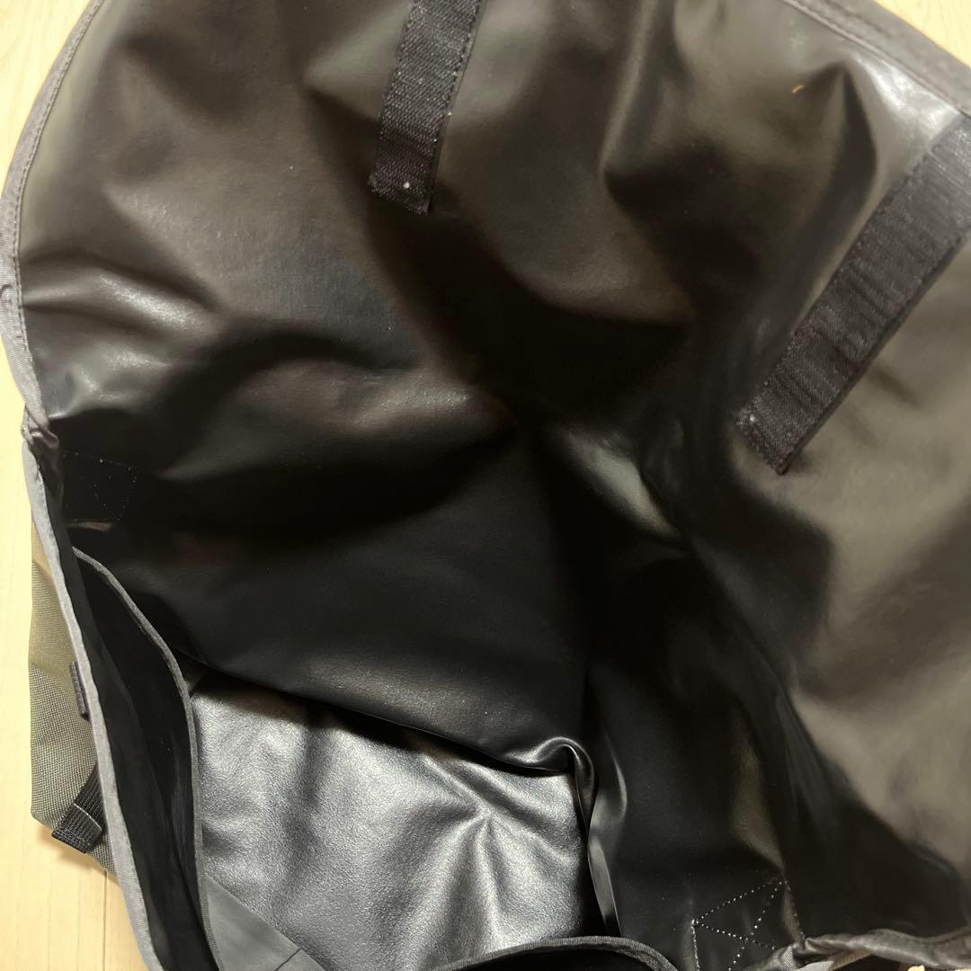 ブルーラグ　メッセンジャーバッグ　ハーフ　グレー　リフレクター（オレンジ）