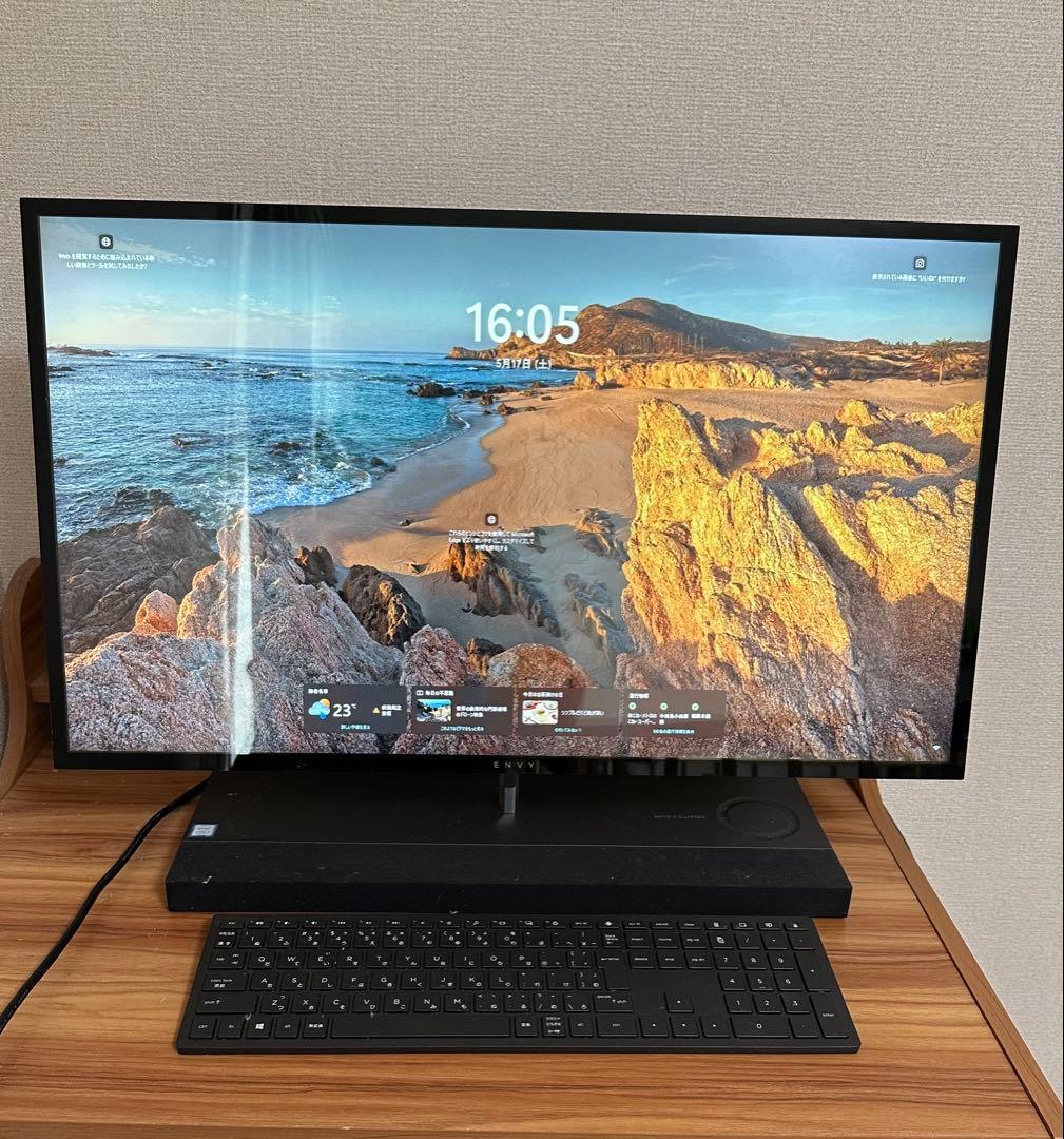 HP ENVY All-in-One 27 i7 4KタッチパネルPC