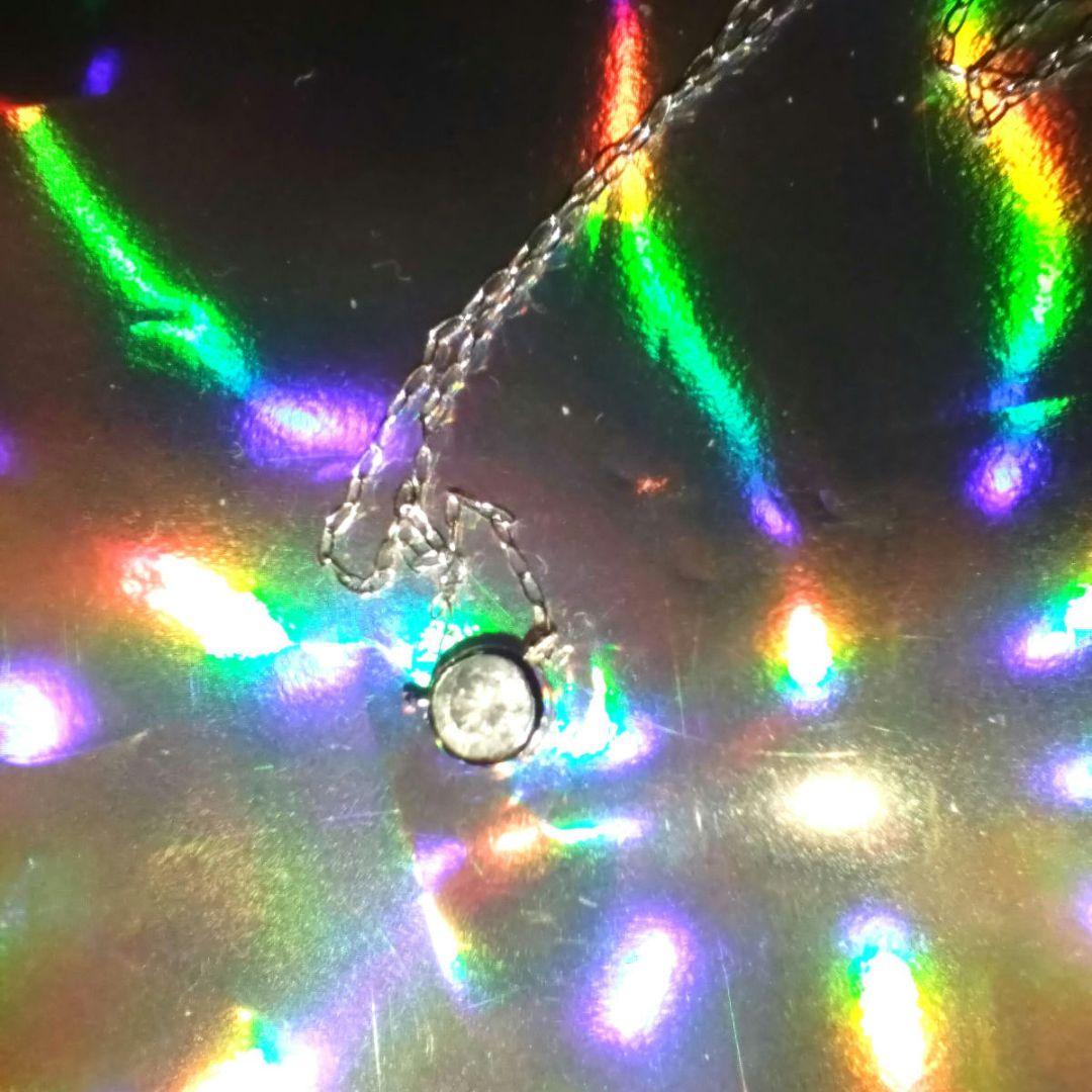 K18WGネックレス　ダイヤモンド0.2ct　綺麗なダイヤ