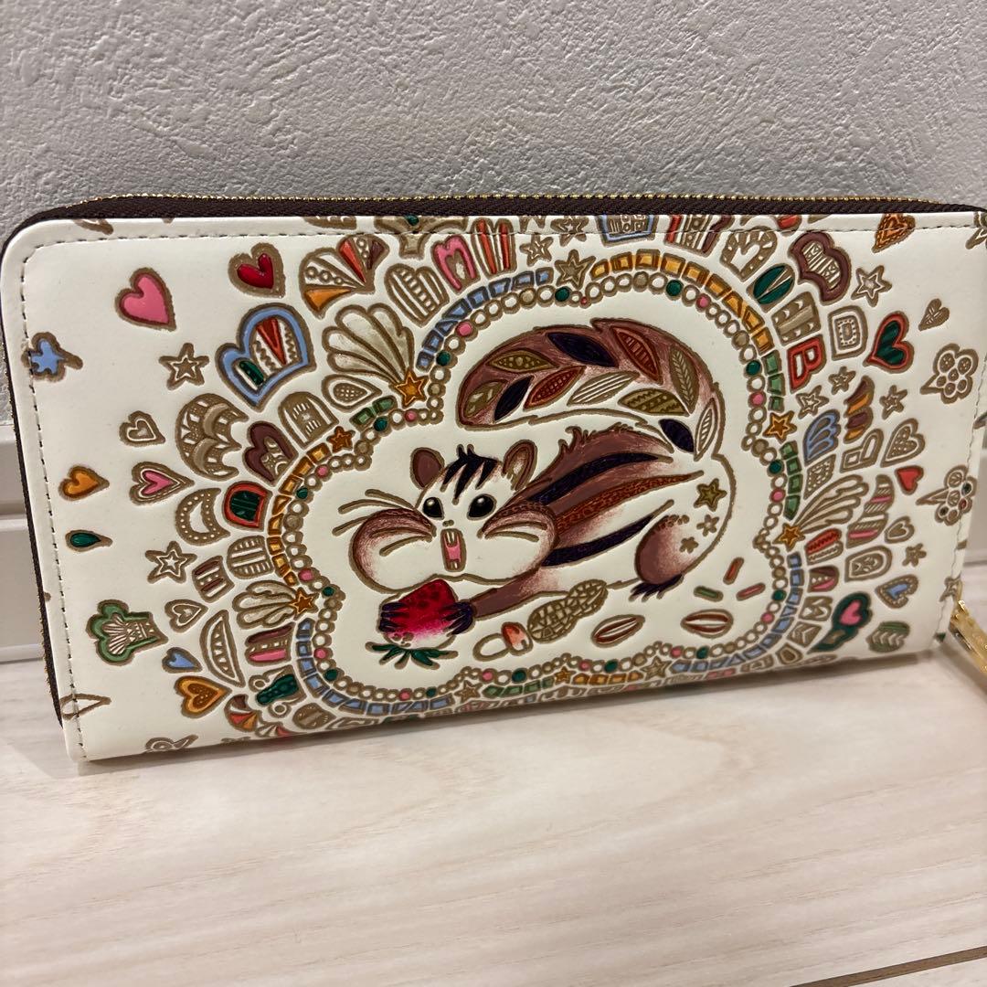 未使用♡文庫屋大関♡ ぐるっとファスナーの長財布