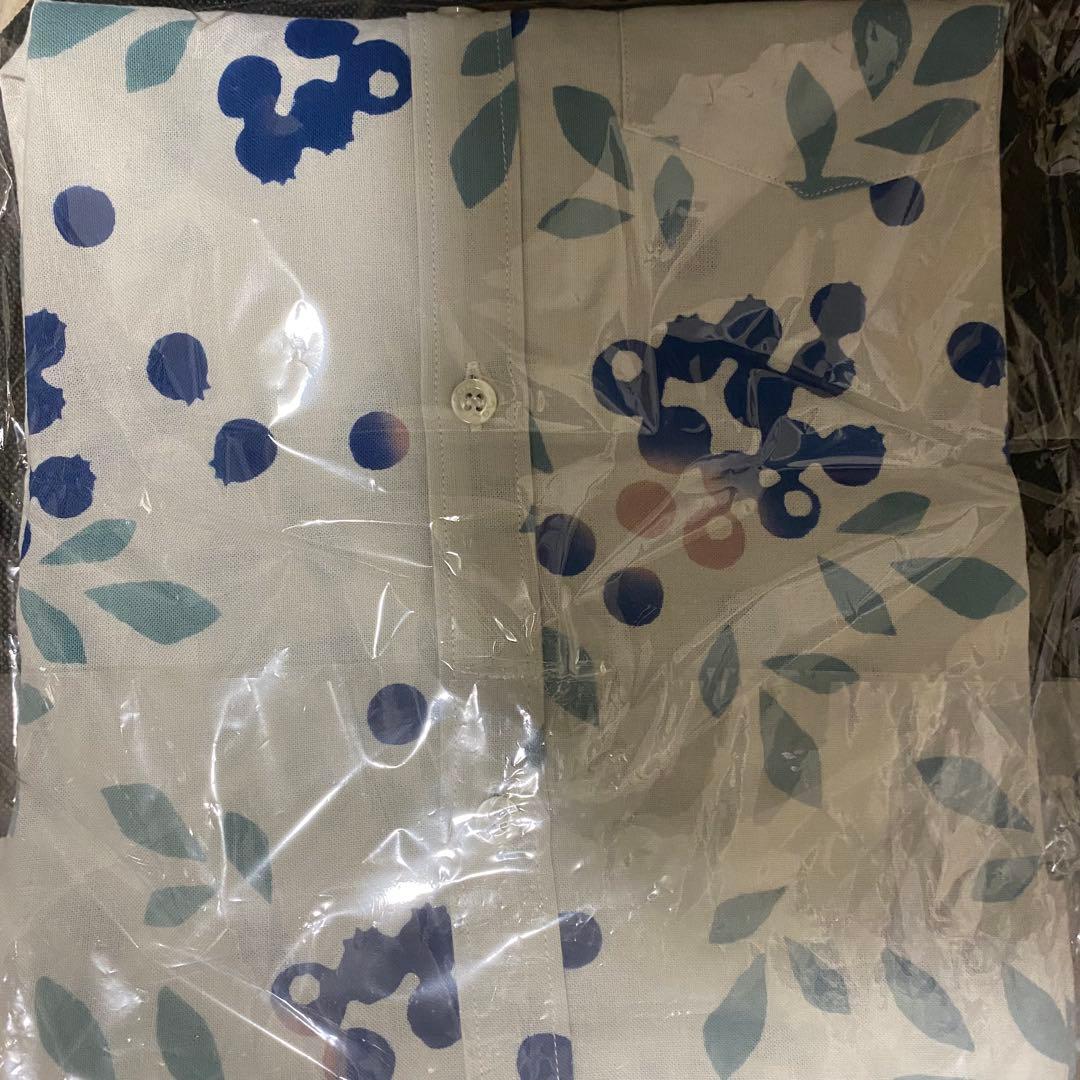 晒シャツ 七分袖 ブルーベリー M