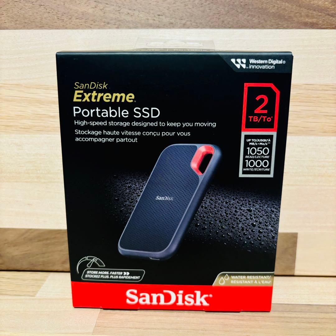 New 2テラ 外付けSSD