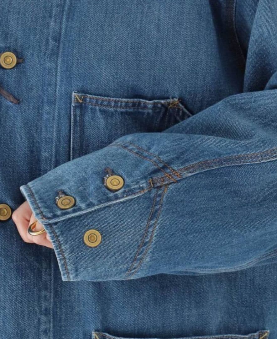 【タグ付き未使用】ジャーナルスタンダード　デニムカバーオール　ブルー