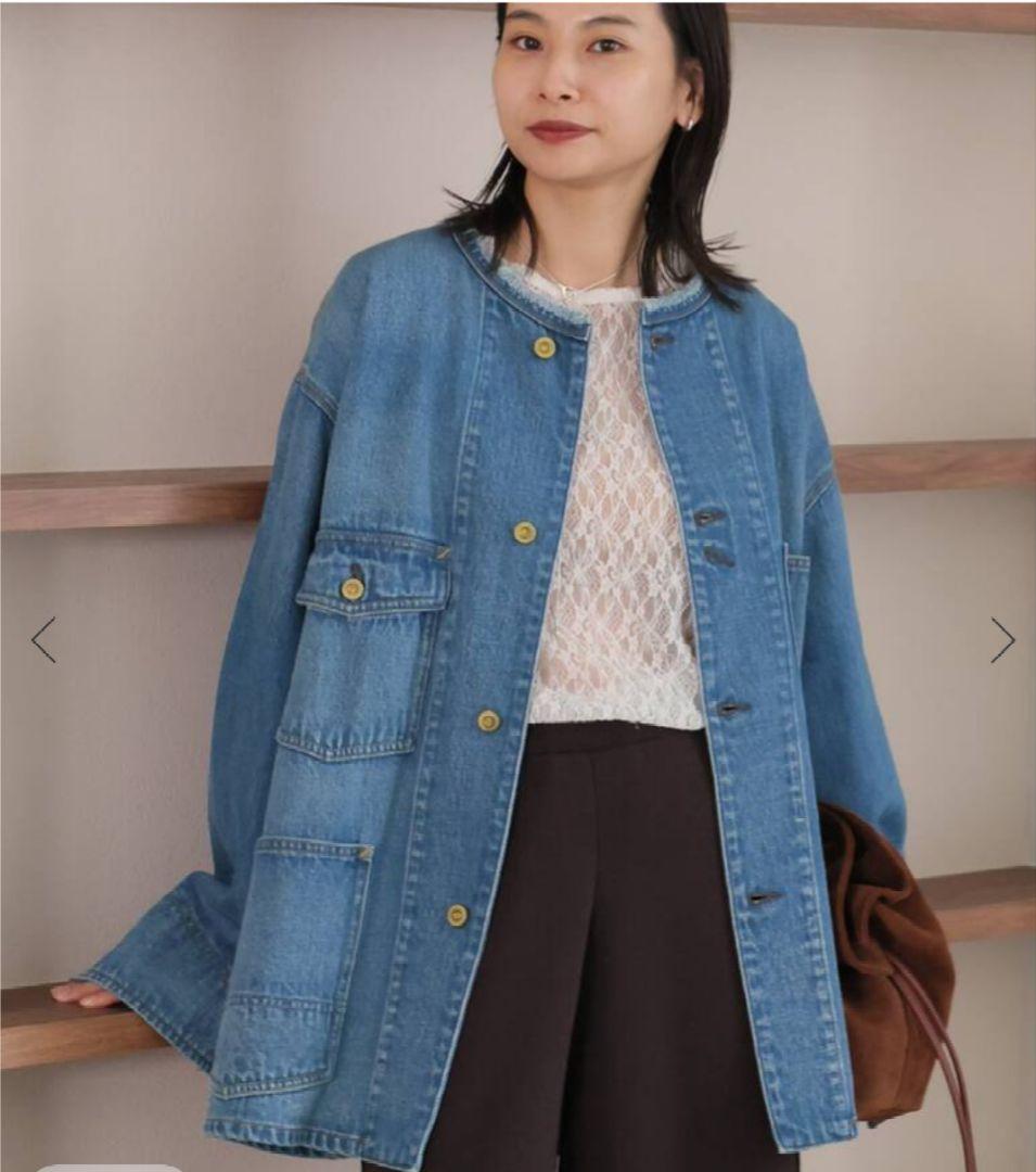 【タグ付き未使用】ジャーナルスタンダード　デニムカバーオール　ブルー