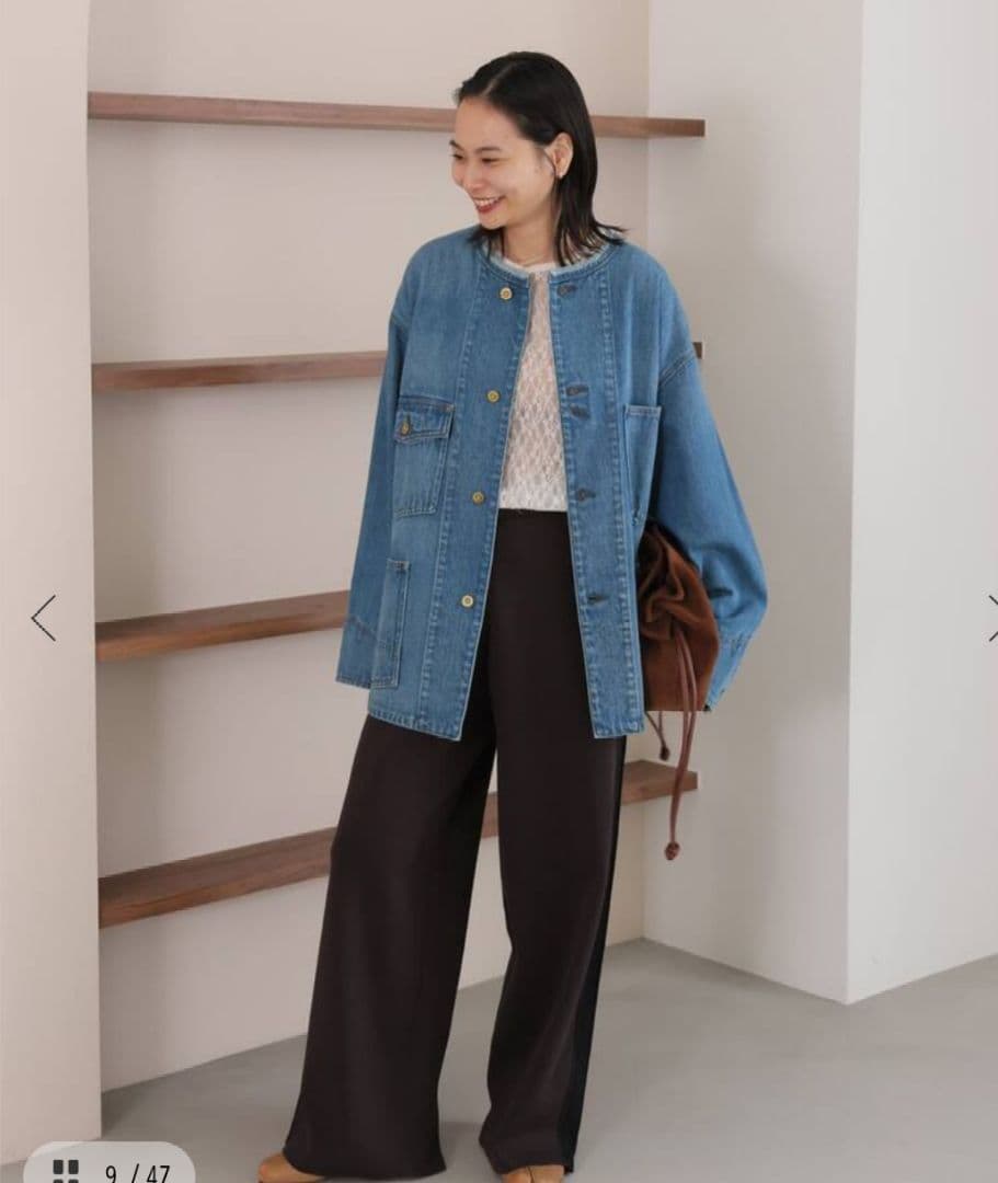 【タグ付き未使用】ジャーナルスタンダード　デニムカバーオール　ブルー