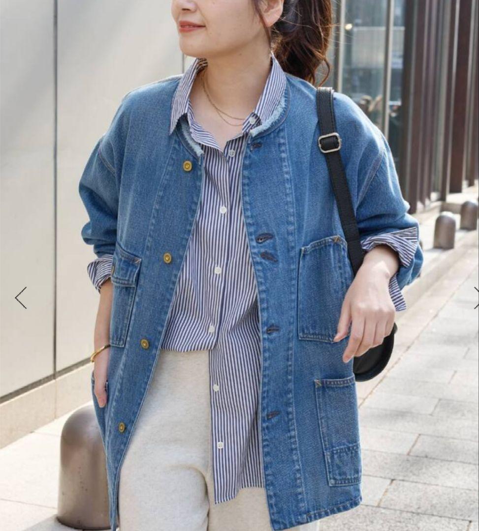 【タグ付き未使用】ジャーナルスタンダード　デニムカバーオール　ブルー