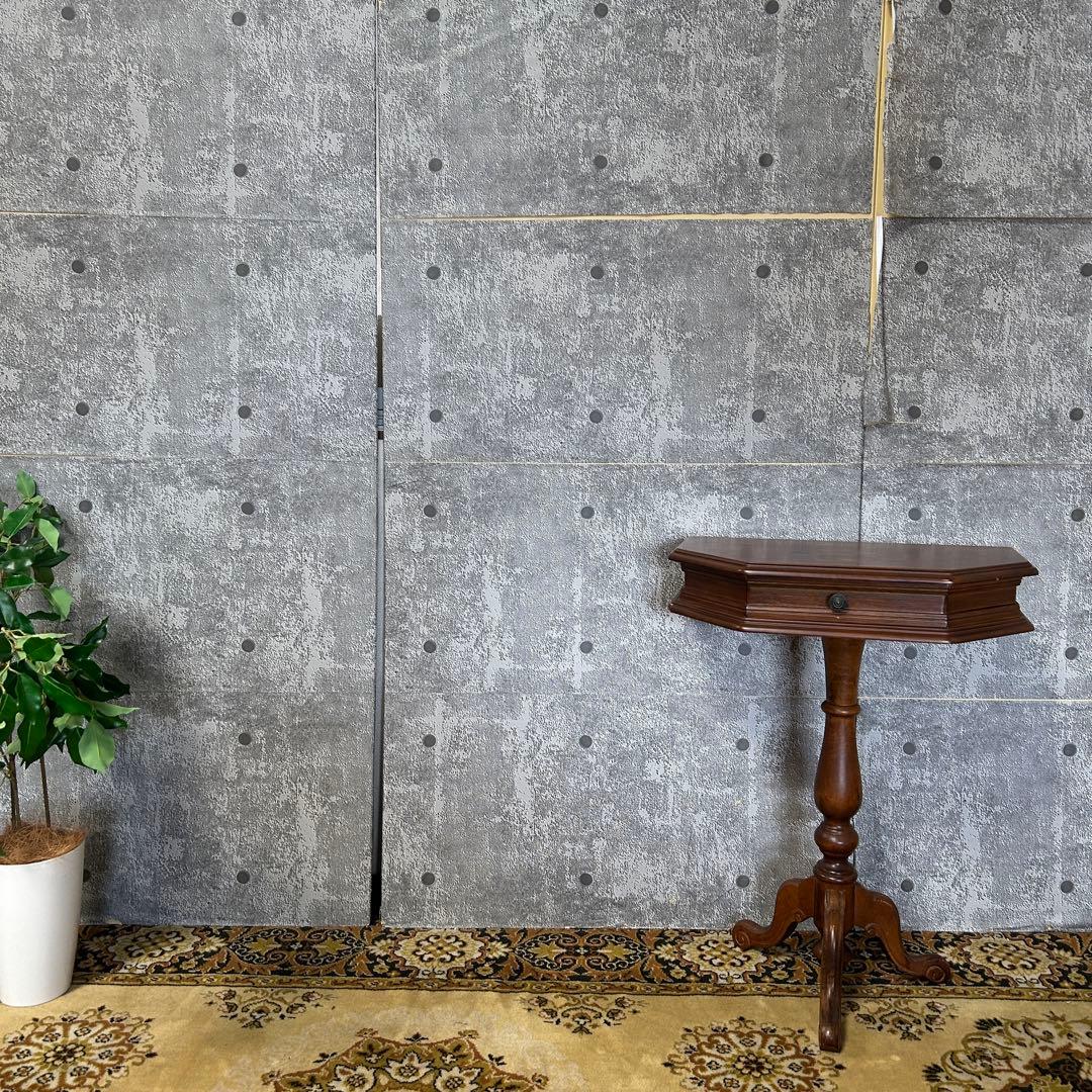 galooon꧁象嵌家具꧂コンソールテーブル サイド 象嵌 猫脚 飾り台