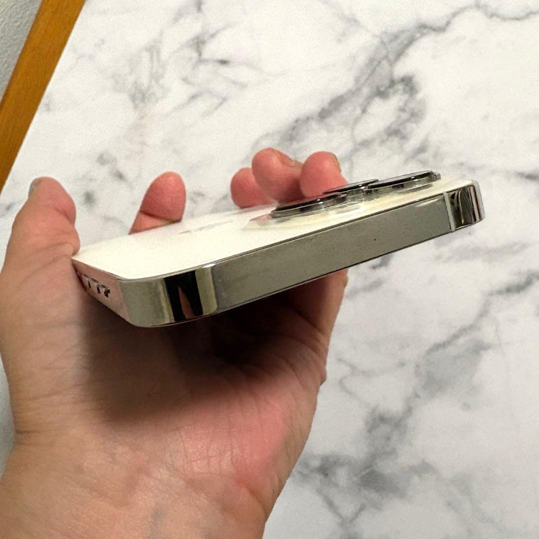 【極美品】iPhone 13 Pro (シルバー) 128GB SIMフリー