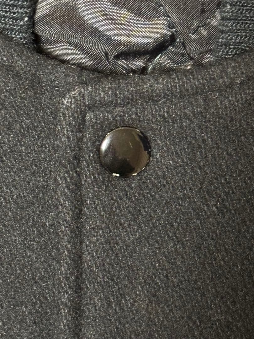 OLD STUSSY Big4 スタジャン M ホワイト