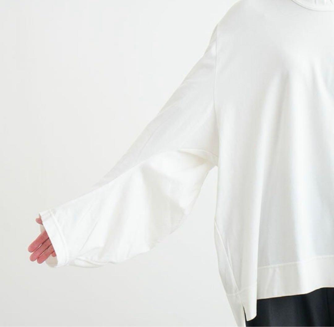 ほぼ未使用 FIRMUM｜フィルマム クルーネックカットソー プルオーバー