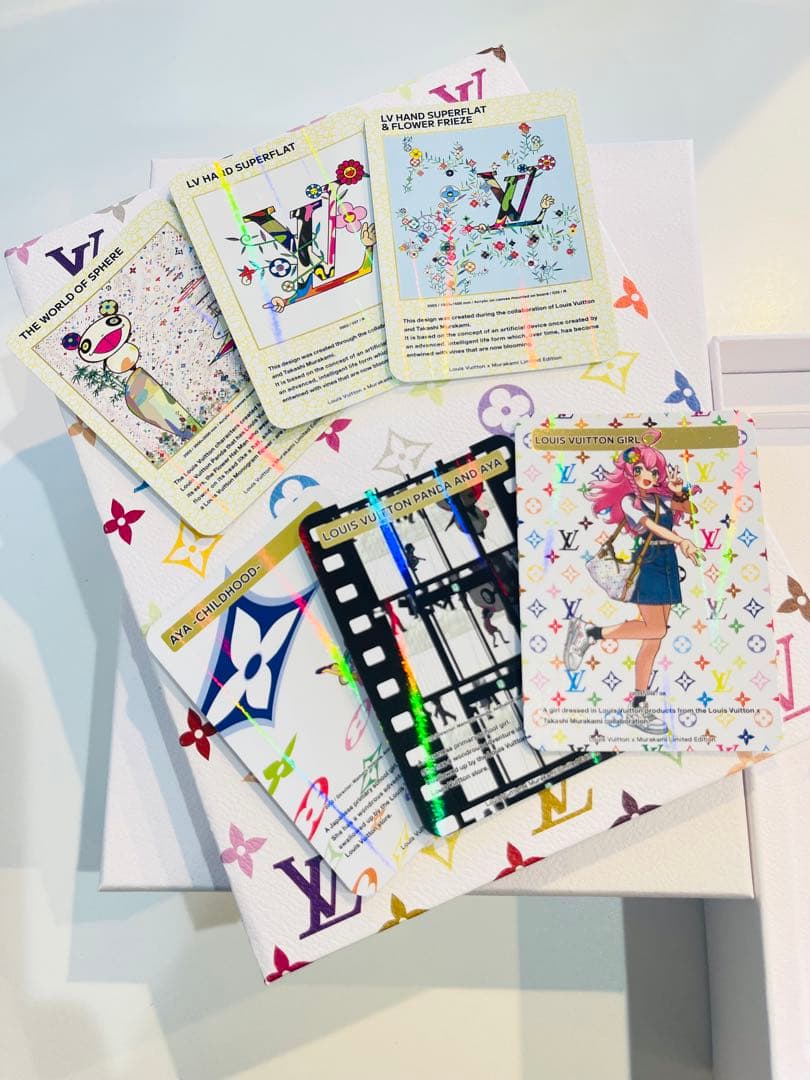 Louis Vuitton 村上隆 トレーディングカード 非売品 ノベルティ