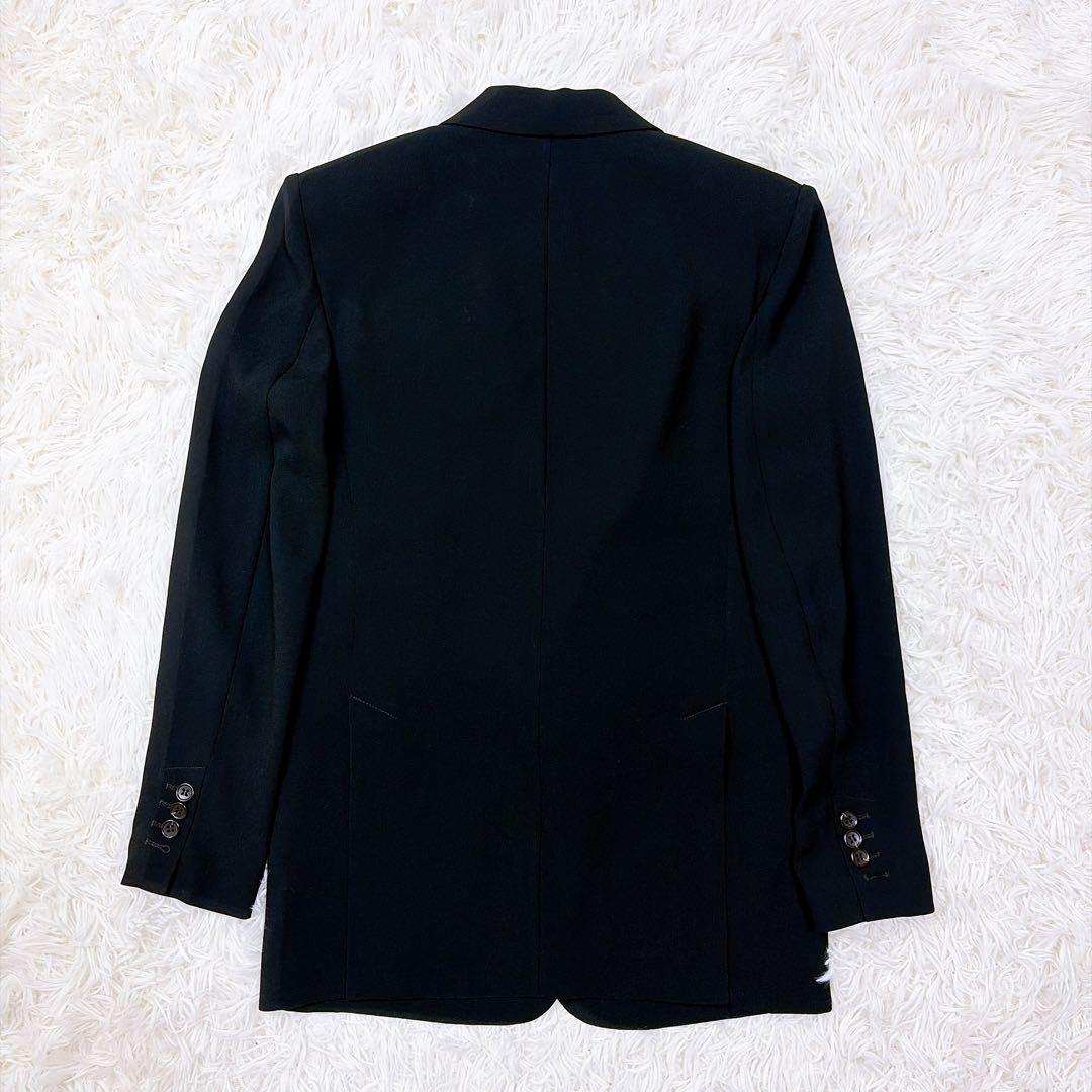 【未使用】theory Satin Crepe Straight Blazer