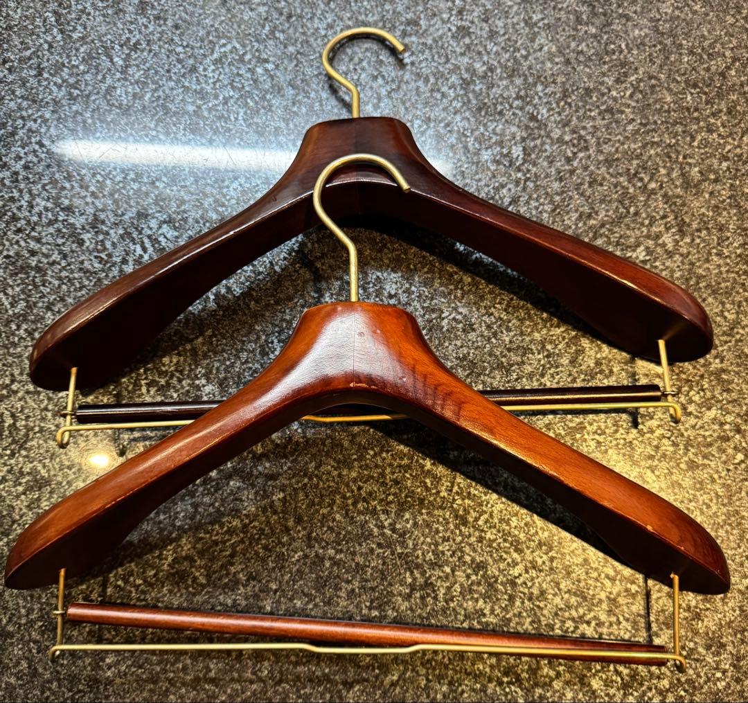 L*e様 激レアPaul Smith Collection 木製ハンガー 2本セ
