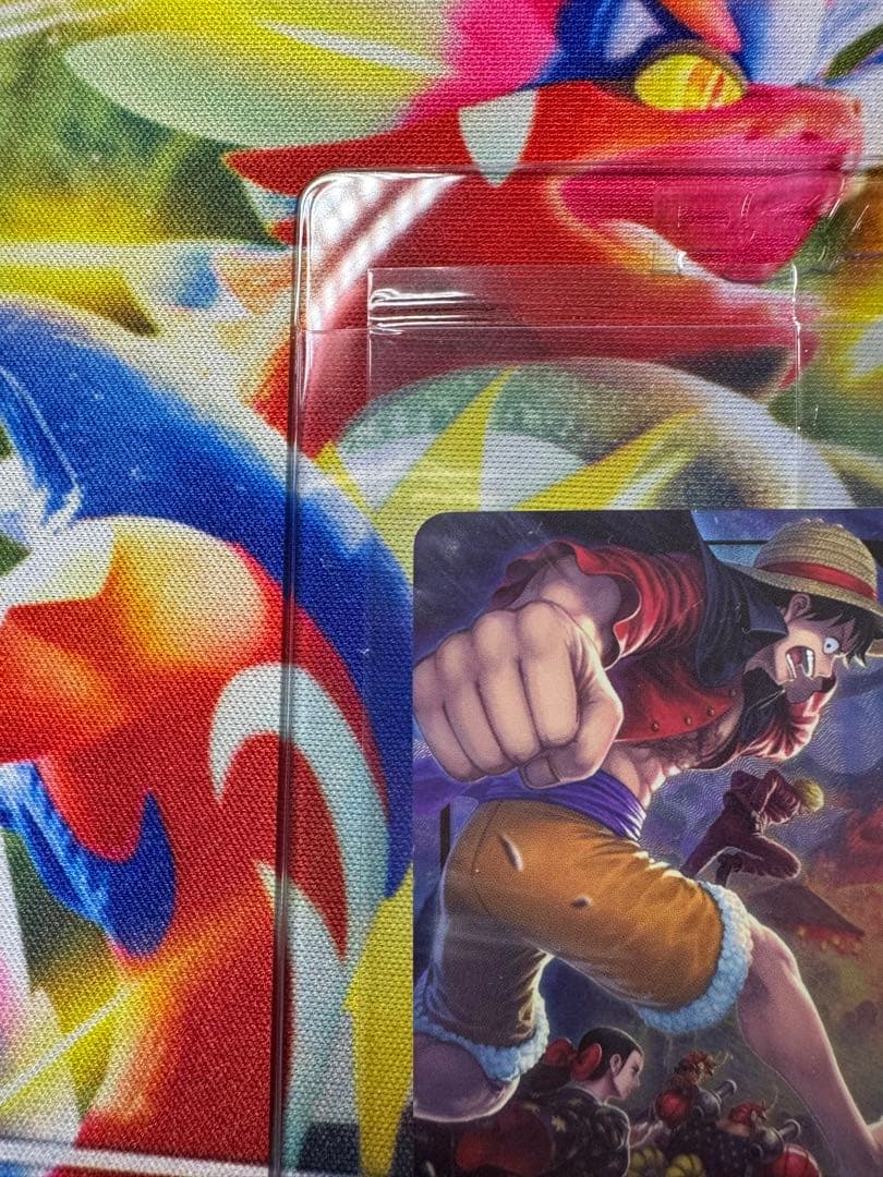 ワンピースカード ルフィ OP05-060 PSAマガジン プロモ　未開封