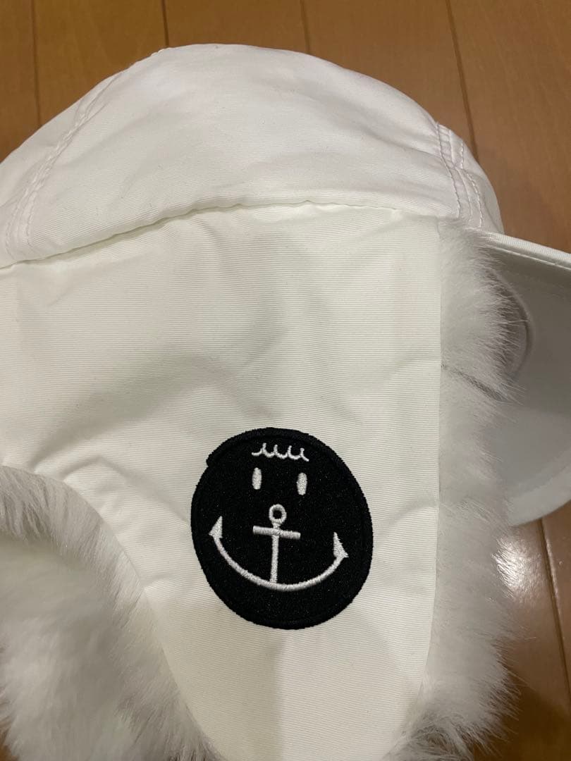 【希少】muta MARINE ファー付き イヤーフラップキャップ タグ付き