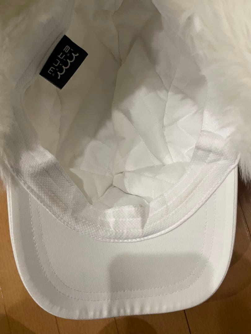 【希少】muta MARINE ファー付き イヤーフラップキャップ タグ付き